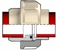 Муфта PP-R разборная соединительная Dвн